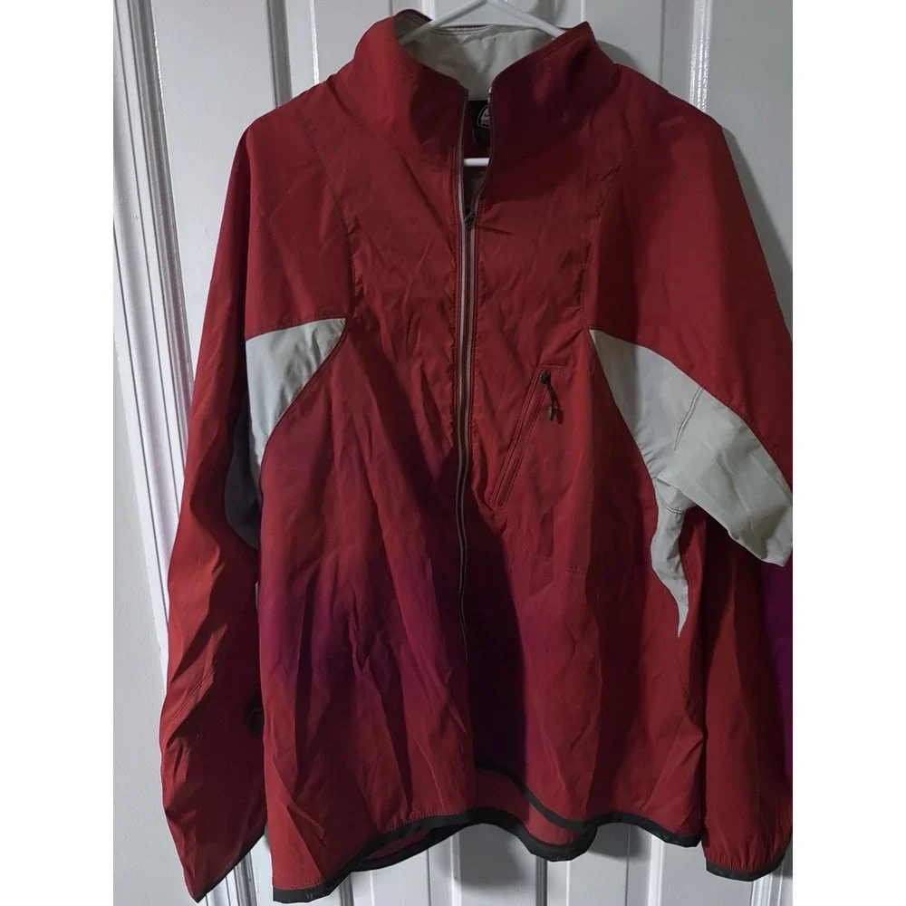 VTG New  NIKE MEN ACG TRAIL SNACKS STORM-FIT Jacket Red And Grey XL NWT‎